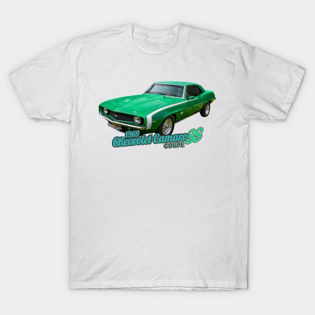 1969 Chevrolet Camaro SS Coupe T-Shirt by Gestalt Imagery